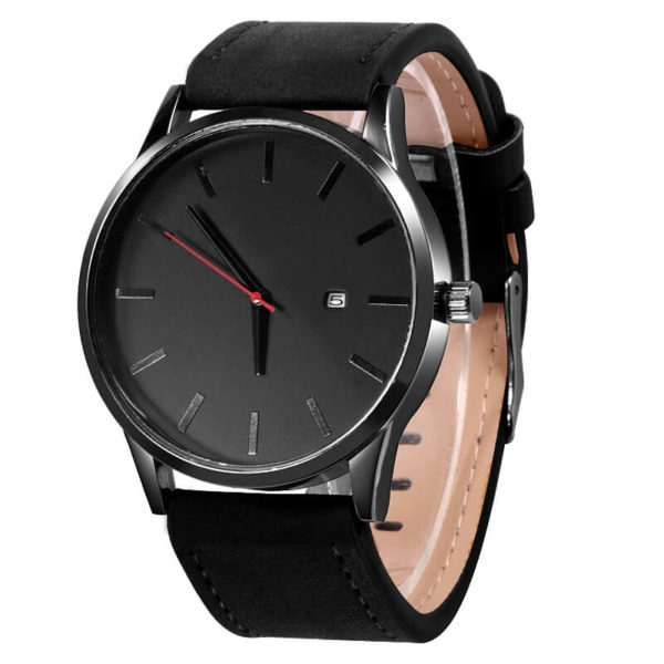 Men's Casual Sport Quartz watch black