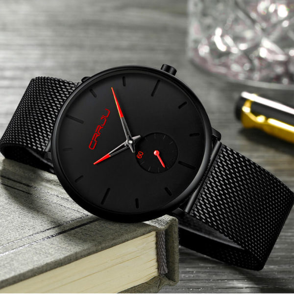 Waterproof Slim Men's Casual Watch